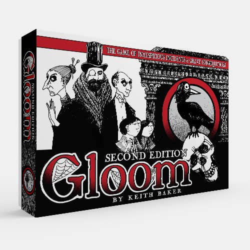 Gloom 2ª Edição - Jogo de Cartas Vitoriano Sombrio por atacado de Atlas Games