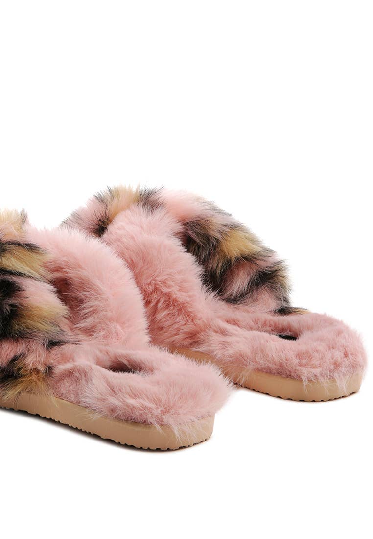 Rag Company - Wholesale Slippers - Women's - CHIPMUNK TIMES FUR INDOOR FLATS10