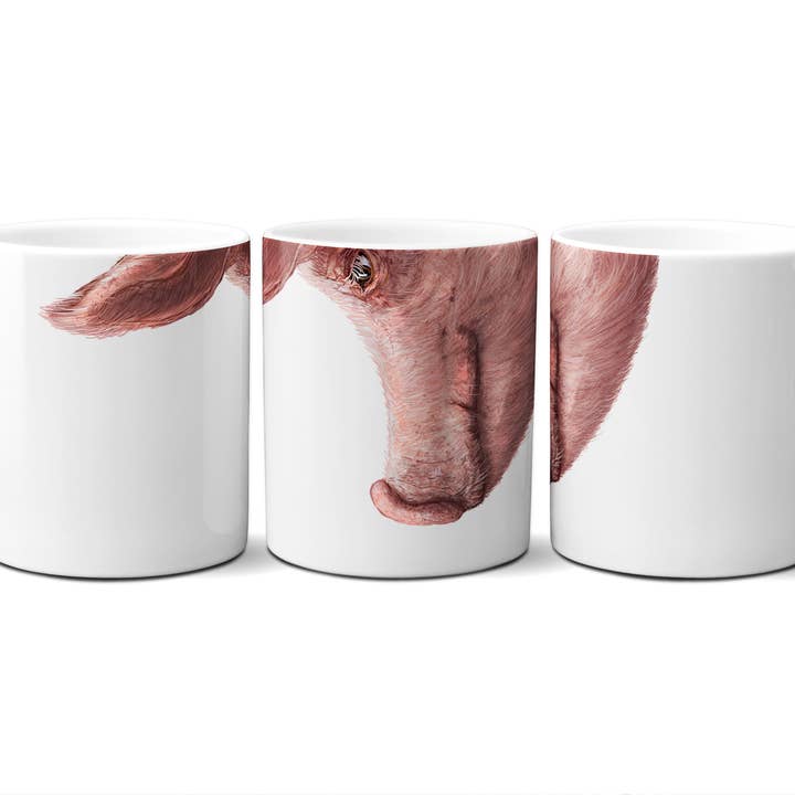 American Brand Studio - Wholesale Coffee Mug - Pig by Snout Mugs®2
