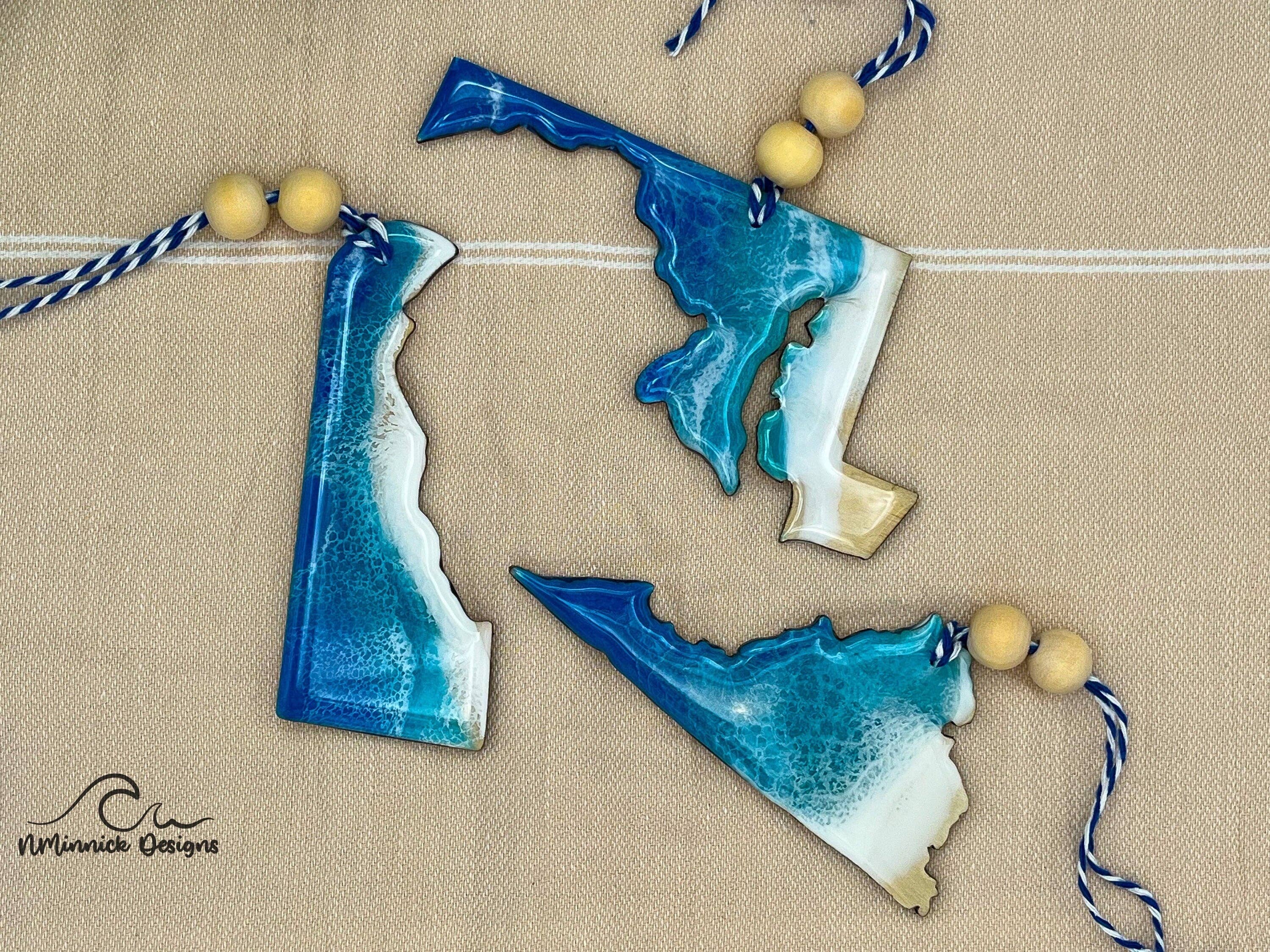 NMinnick Designs - Wholesale Ornament - Delaware Beach Ornament5