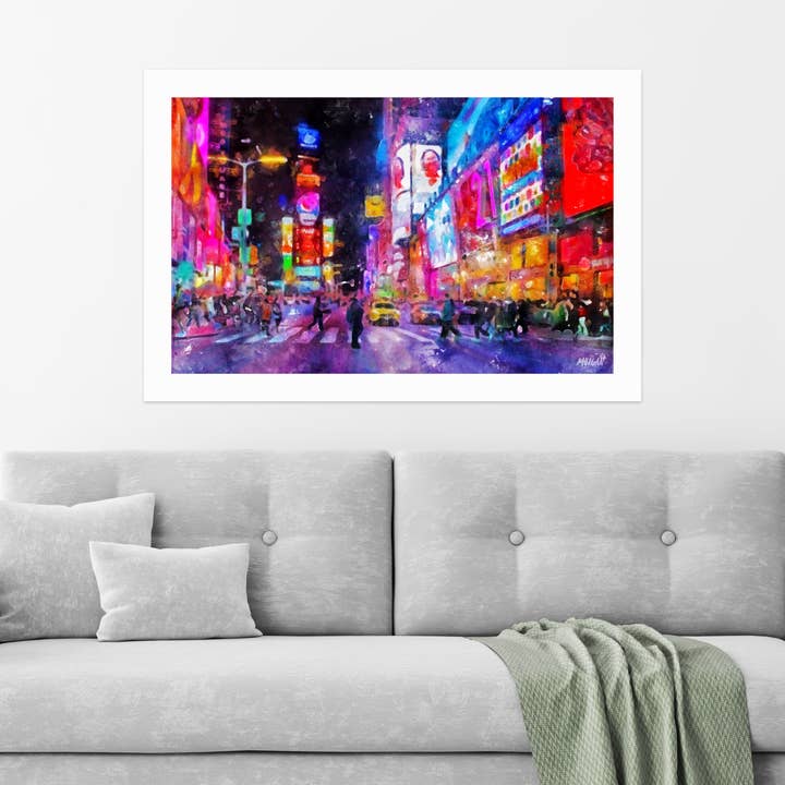 Giclee Kunstdrucke, New York, New York, Times Square für den Großhandel von G.O.A.T House of Creative