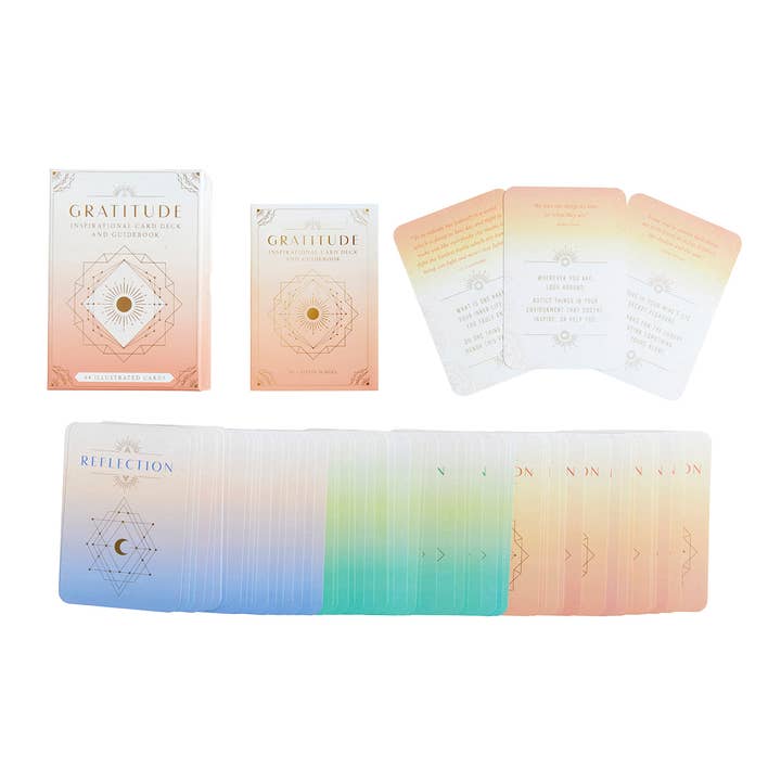 Insight Editions - Wholesale Card Game - Gratitude: Card Deck and Guidebook