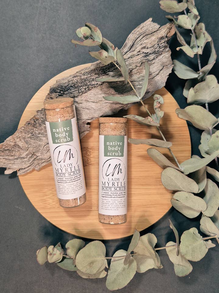 Native Body Scrub - Australian Gift Size 50ml for wholesale by Lady Myrtle