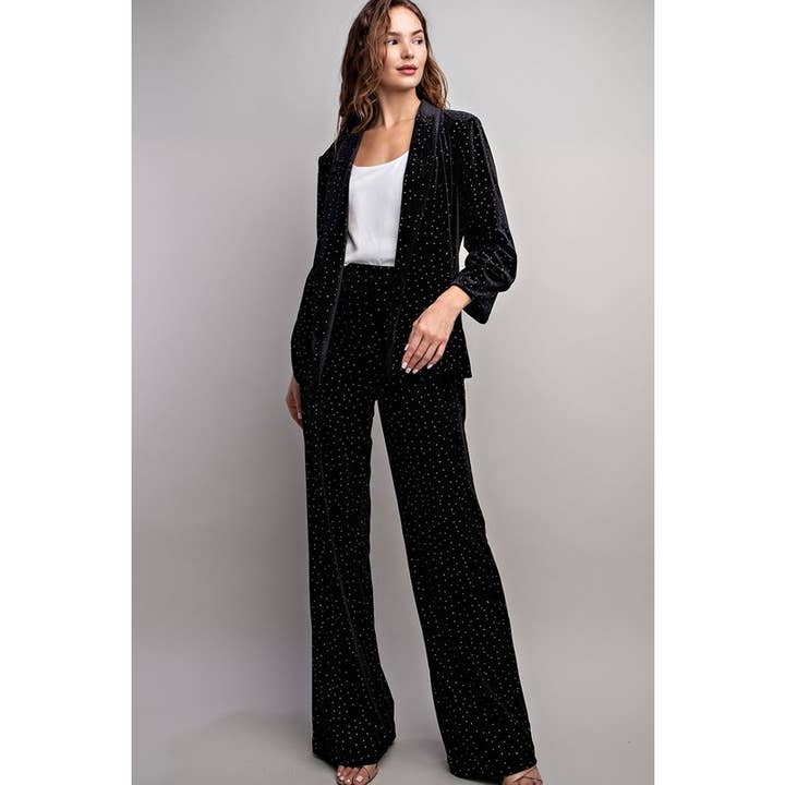STYLE USA - Wholesale Jacket - Women's - Velvet blazer jacket