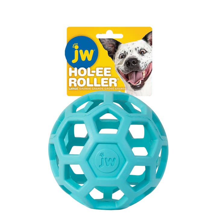 Hofman Animal Care - Wholesale Pet Toy - Dog - JW Hol-ee Roller Large Light Blue1