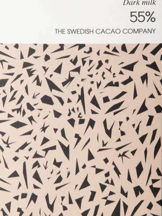 Svenska Kakao Licorice 55% Dark Milk Chocolate for wholesale by Cocoa Store