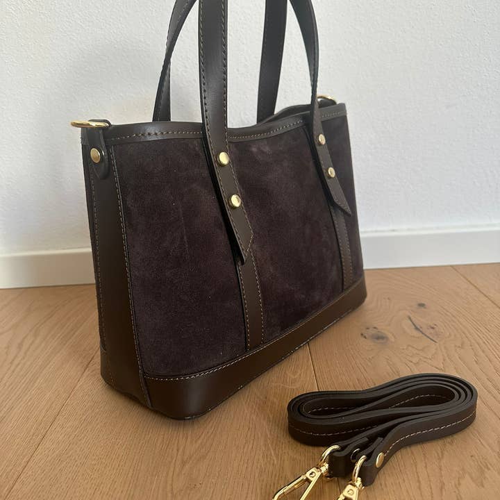 Zhade - Wholesale Shoulder Bag - Women's - NOOR suede5