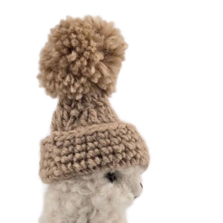 Choice Alpaca Products - Wholesale Ornament - Pom-Pom Hat for Alpacadorable Ornament2