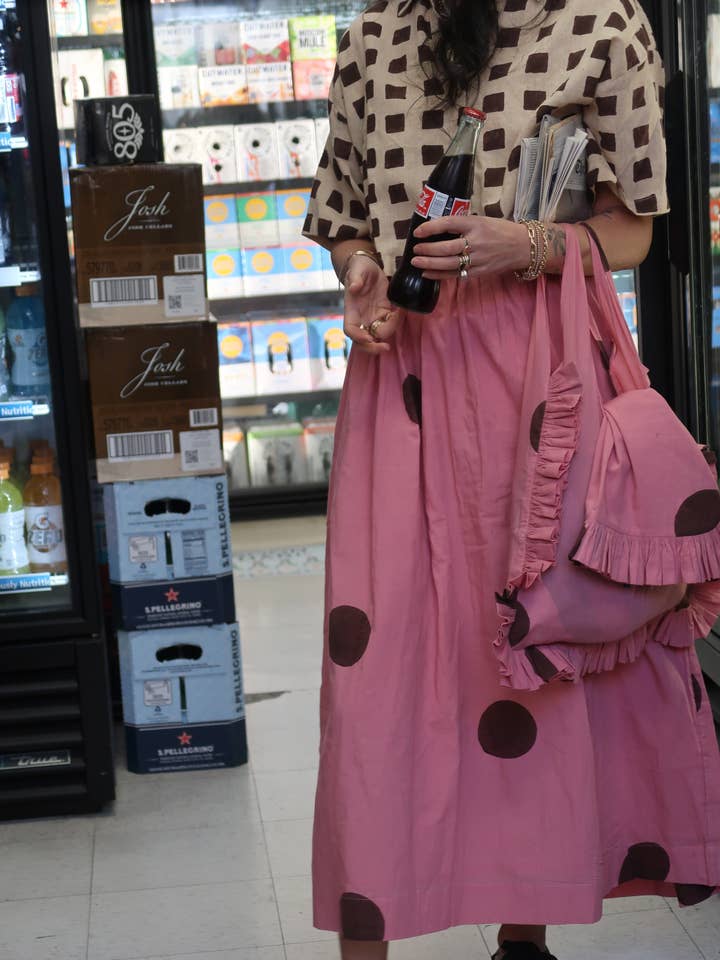 La Borsa Soho Dot Ruffle per la vendita all'ingrosso da parte di World of Crow llc