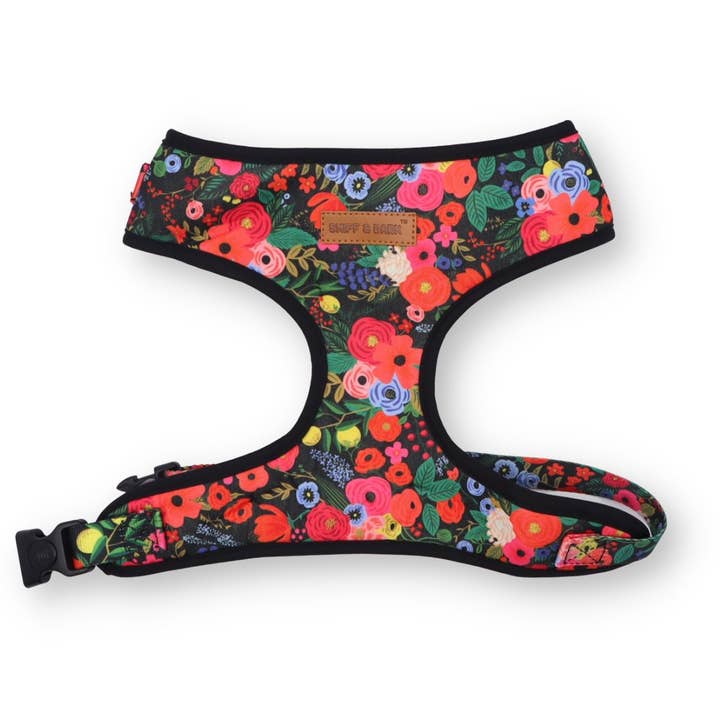 Sniff & Bark - Wholesale Pet Harness - Dog - Midnight Floral Harness