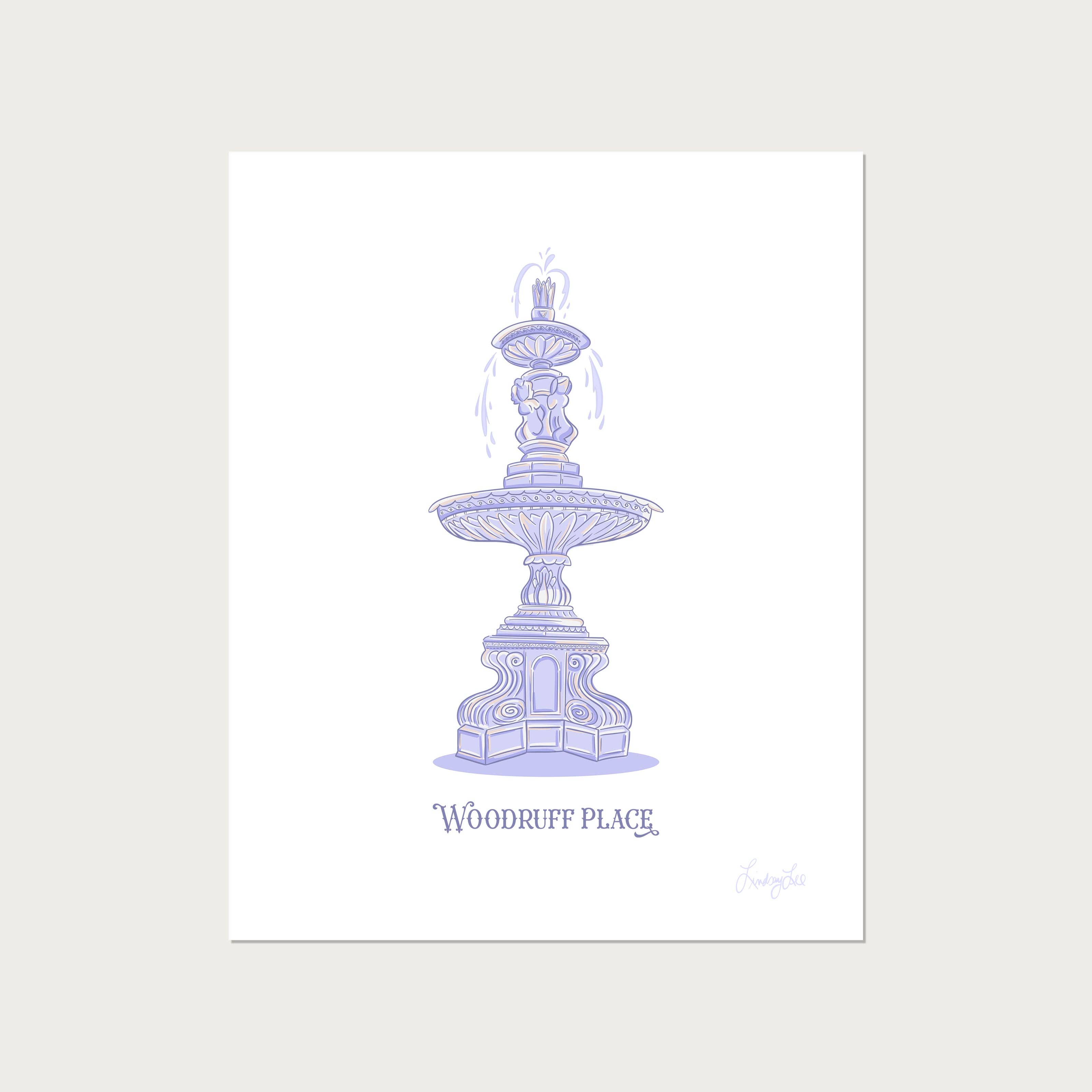 Bolts and Stars - Wholesale Art Print - Woodruff Place, Indianapolis Art Print1