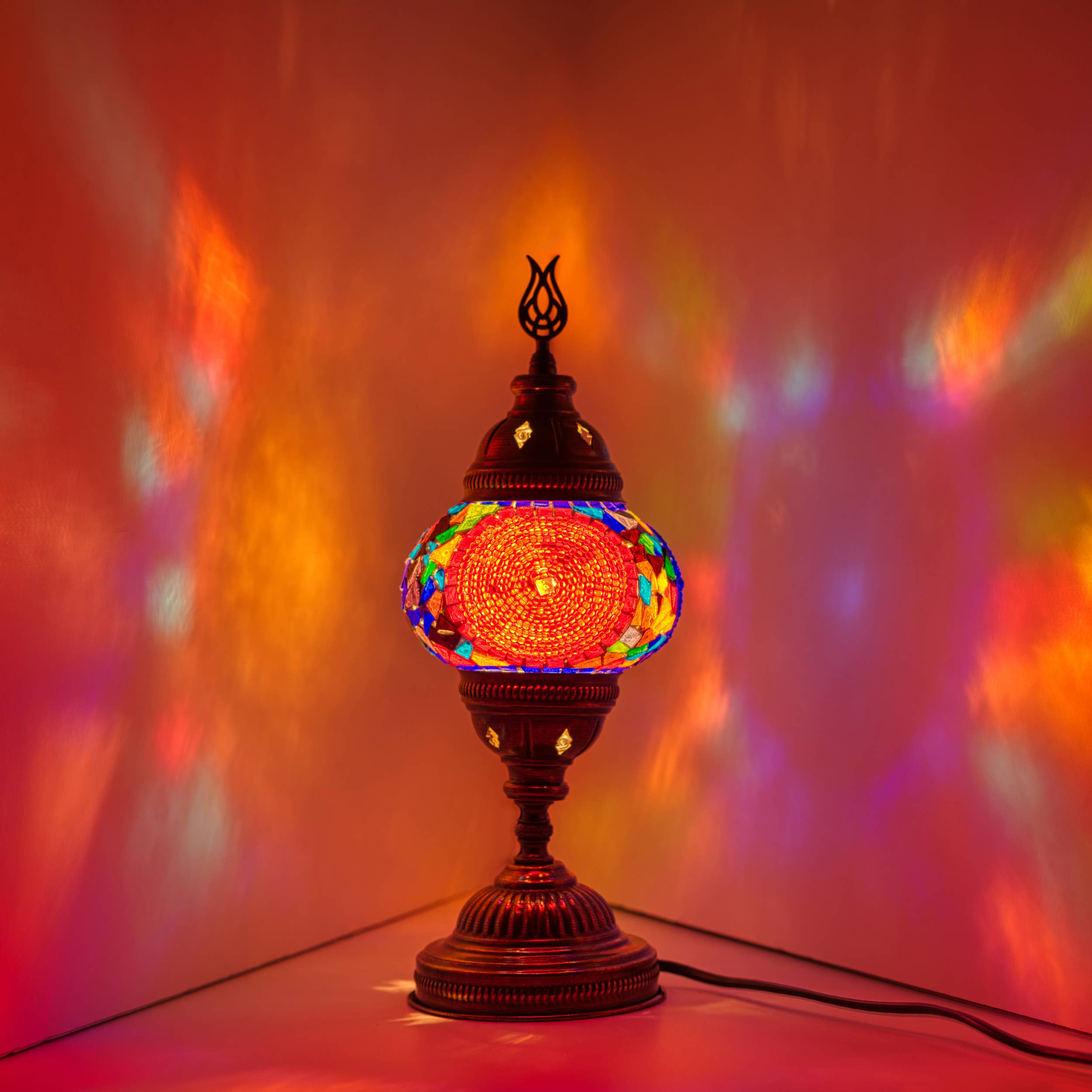 KAFTHAN - Vendita all'ingrosso Lampada da scrivania/d'accento - Lampade a Mosaico | Illuminazione Regalo Decorativo per le Feste di Natale36