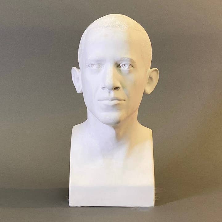 Bust of Barack H. Obama, 44th President of the United States of America for wholesale by House Parts, Inc.