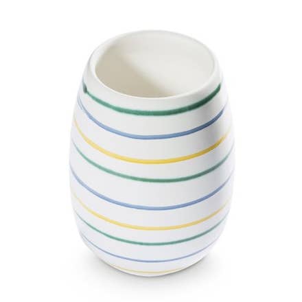 Florero colorido flameado (H: 15 cm) para venta al por mayor de Gmundner Keramik Handels GmbH