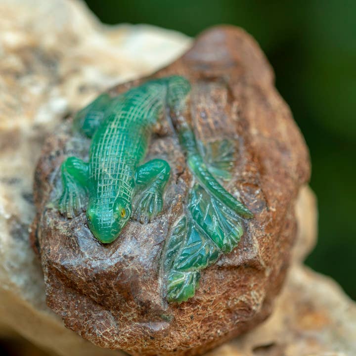 Krysopras Statuer Zard Figurer X for engroshandel hos Asian Ethnic Art