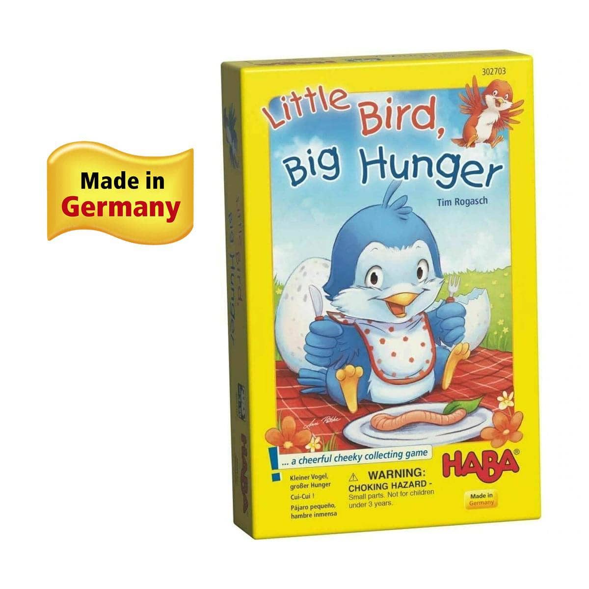 HABA USA - Wholesale Board Game - Little Bird, Big Hunger Collecting Game5