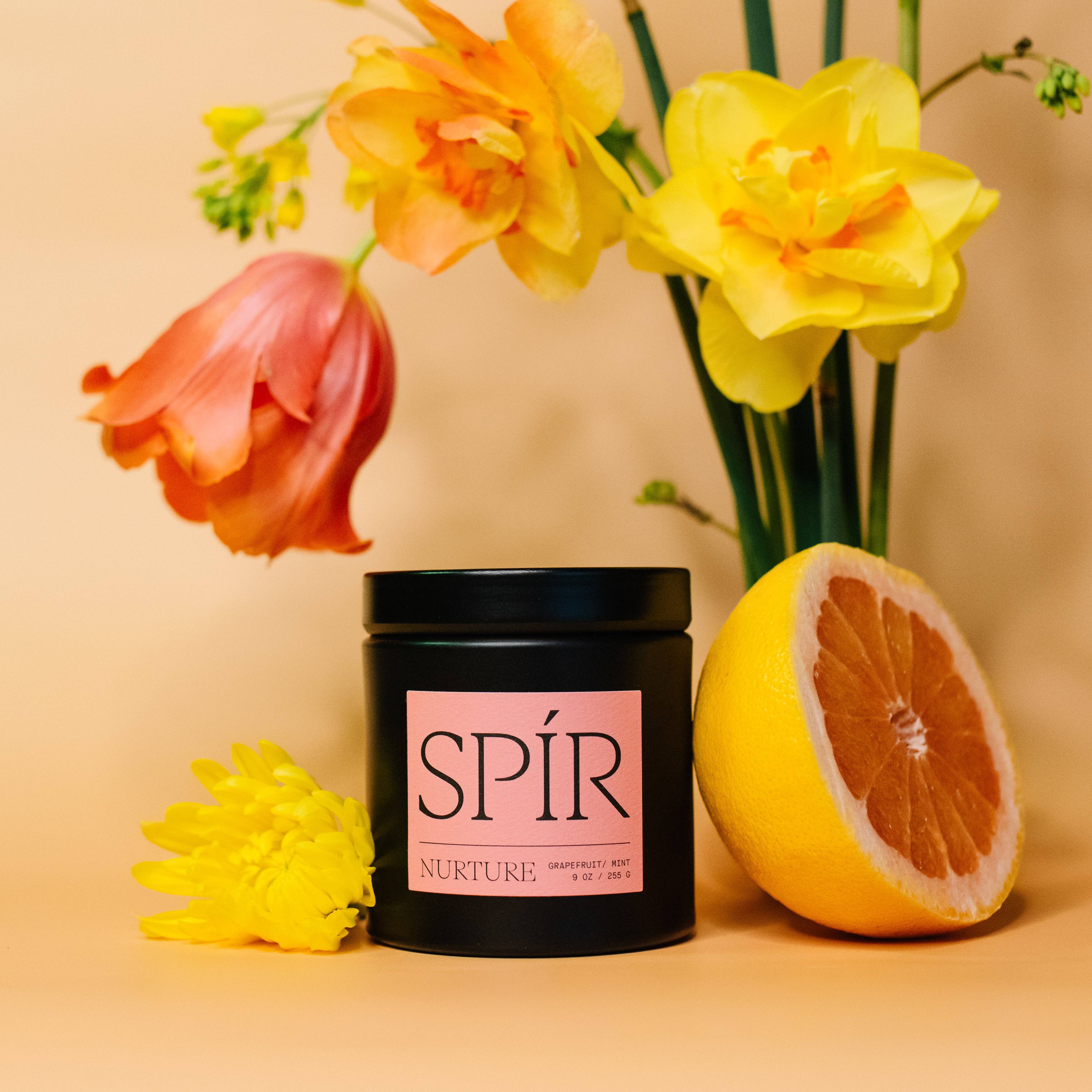 Spír Candle Co. - Wholesale Pot/gevulde kaars - Nurture — kaars van 9 oz2