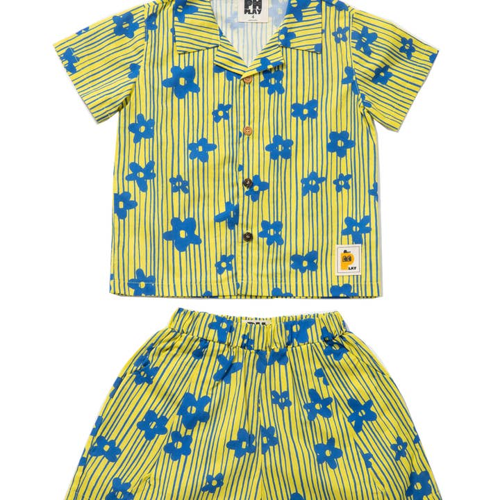 Ensemble chemise imprimée pour la vente par Petite Hailey