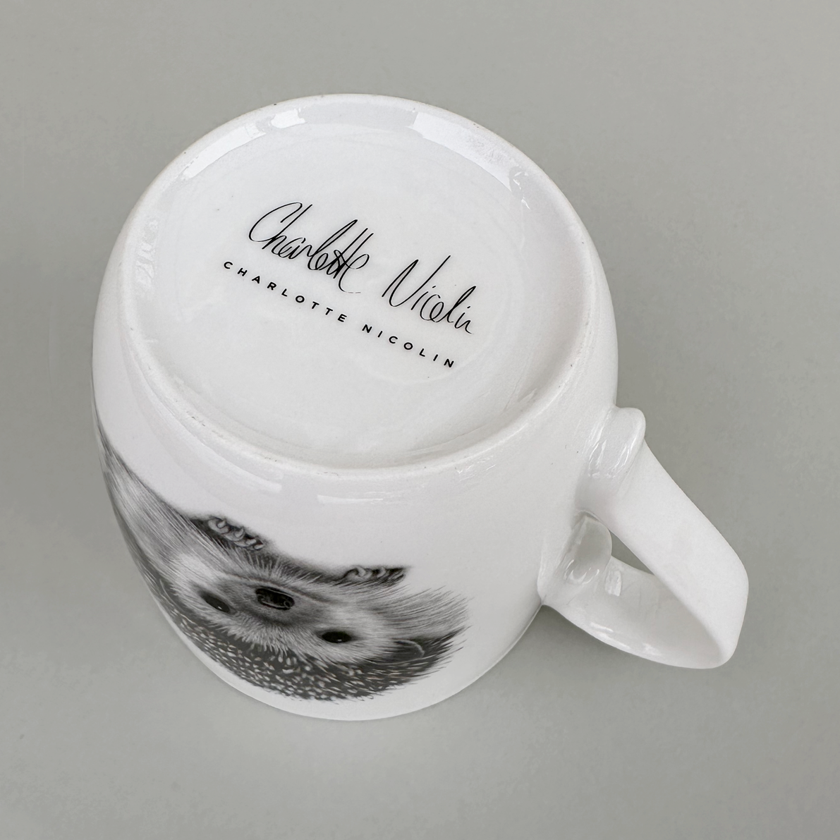 Charlotte Nicolin - Vendita all'ingrosso Tazza - Tazza Henry in Fine Bone China con motivo riccio7