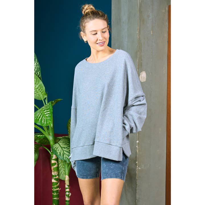 Trui met ronde hals voor wholesale door lalamia