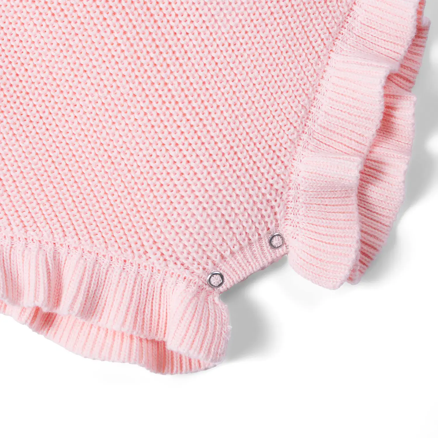 SwaddleAn - Wholesale Romper - Kids - 100% Cotton Ruffle Baby Girl Knit Romper 38