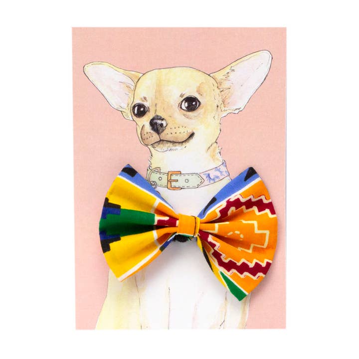 Hiro + Wolf - Wholesale Pet Bow Tie - Dog - Kente Dog Bow Tie