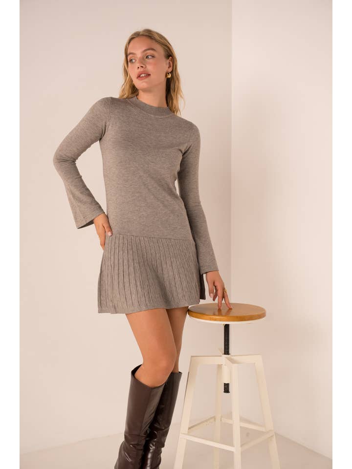 LUCCE - Wholesale Dress - Women's - Knit dress - RO50513