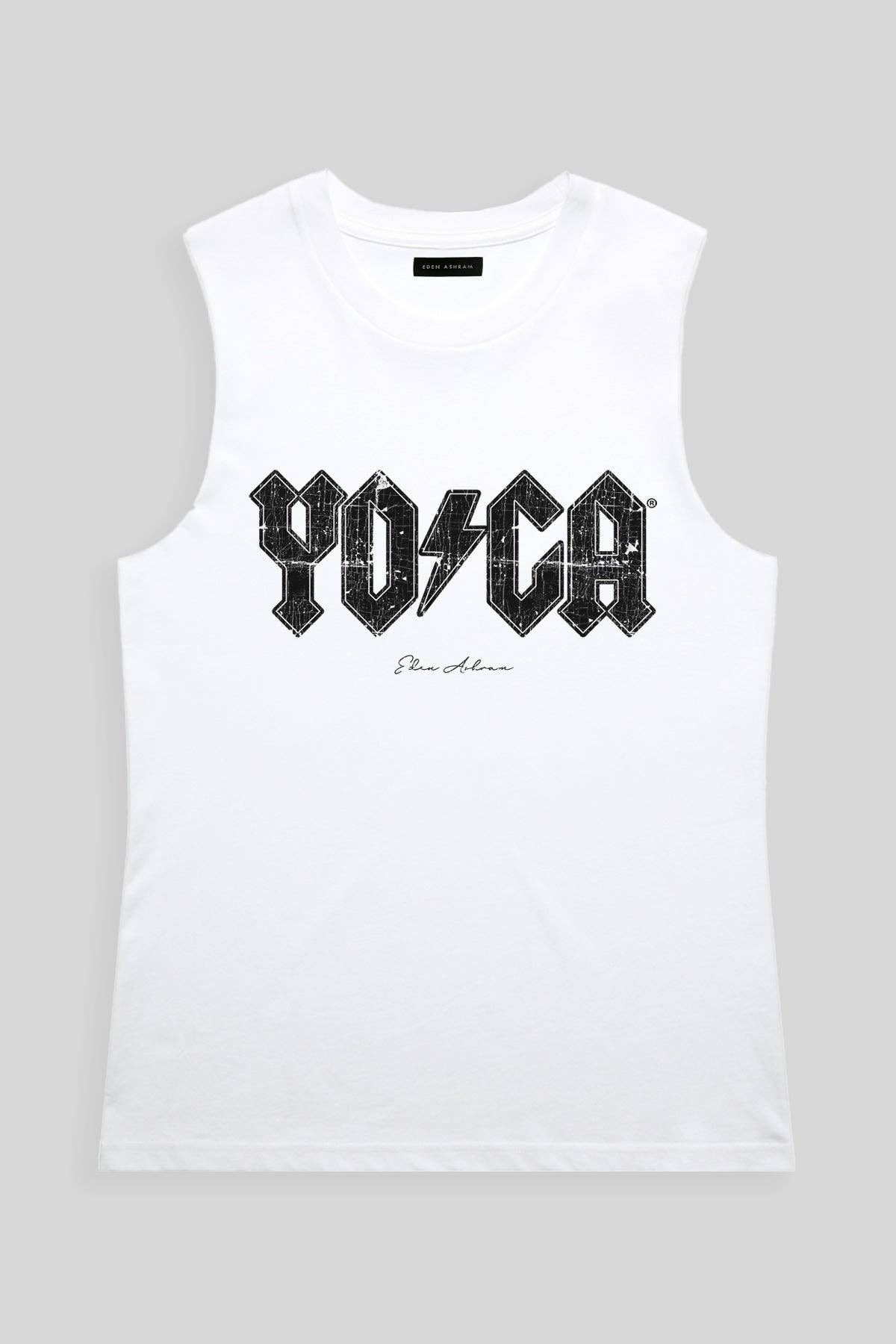 Eden Ashram – wholesale Linne (Tryckt) - Dam – Yoga Tour Camden Tank2