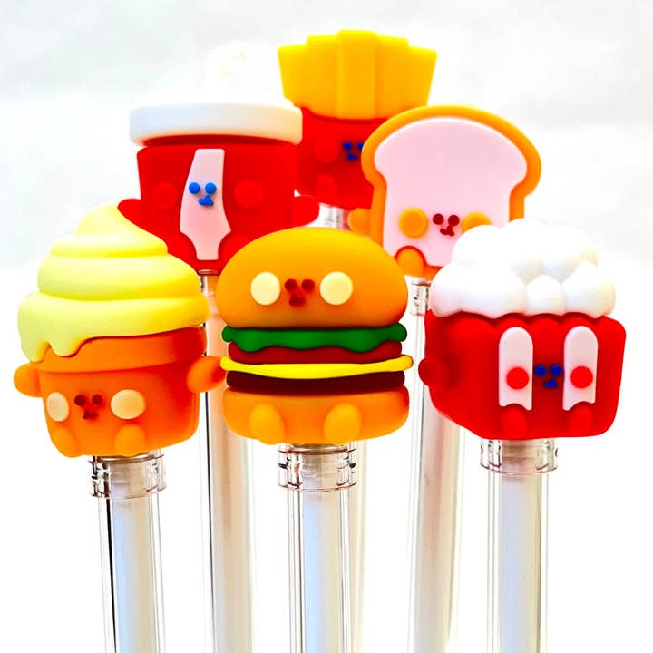 BCmini - Wholesale Pen - Burger Fast Food Gel Pen