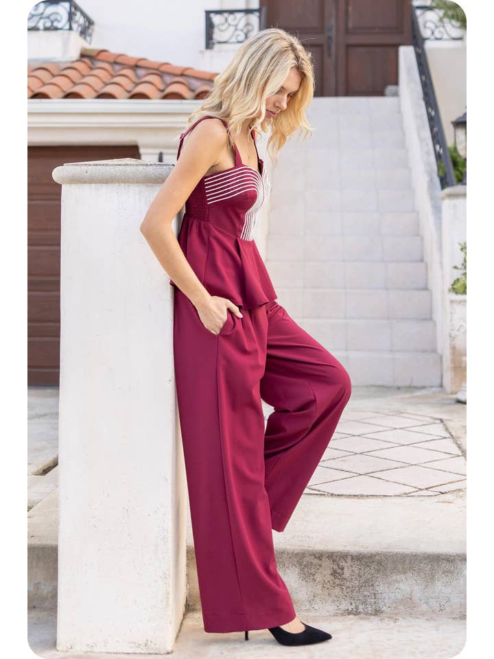 Strut & Bolt – wholesale Byxor - Dam – Kostymbyxor med vida ben31