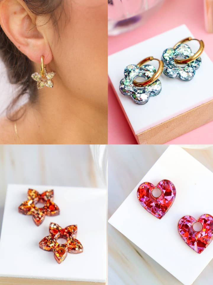 Pack mit 20 Paar austauschbaren Creolen – Bestseller für den Großhandel von CG Home