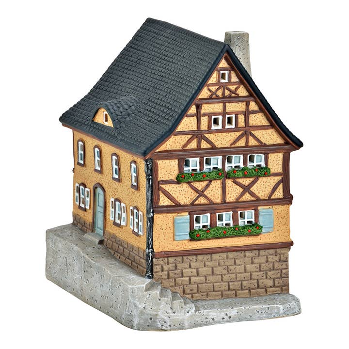Maison de lumière Wurm Plönlein à Rothenburg en porcelaine, coloré (L/H/P) 18,6x18,4x15cm pour la vente par Wurm