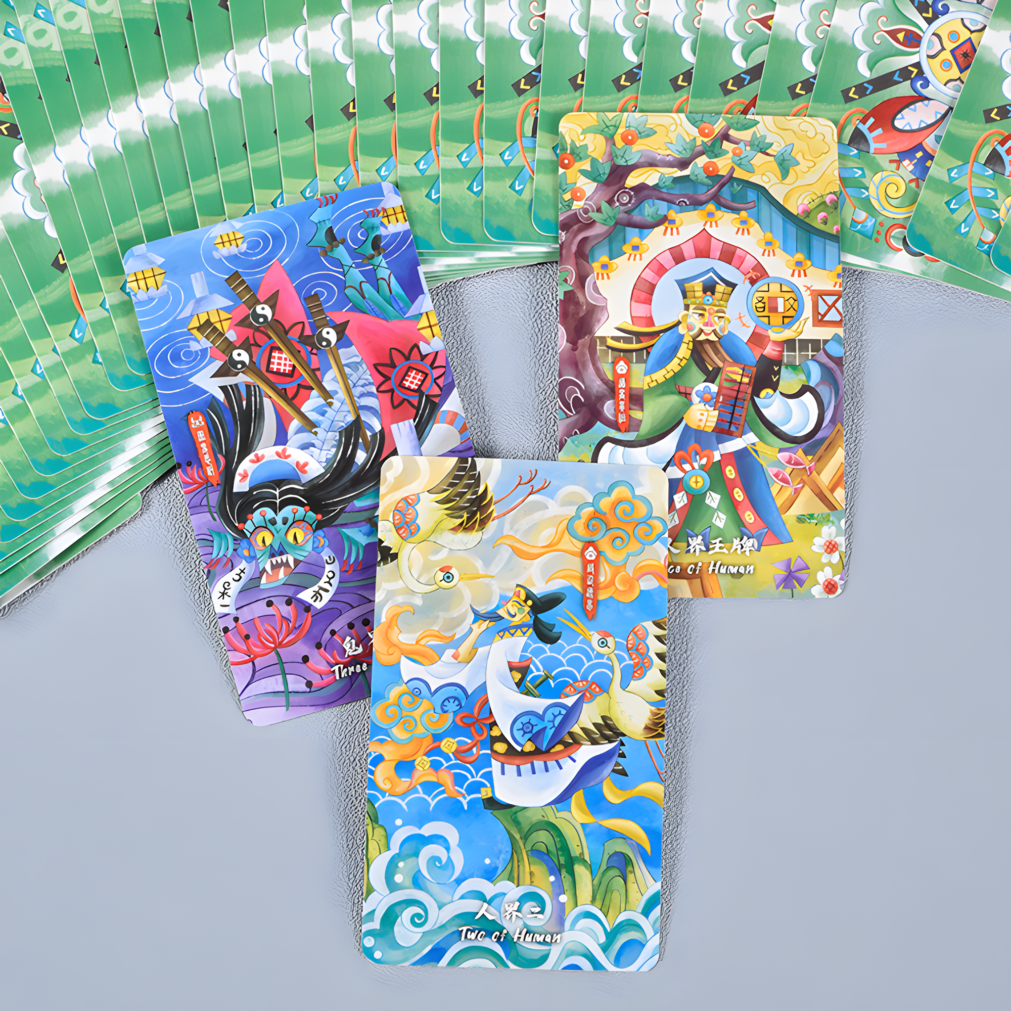 Vermilion Collection – wholesale Tarot cards – Tranquil Night Wisdom Tarot11