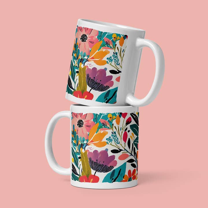 Mug Taza Blomstret for engroshandel hos Enveloped