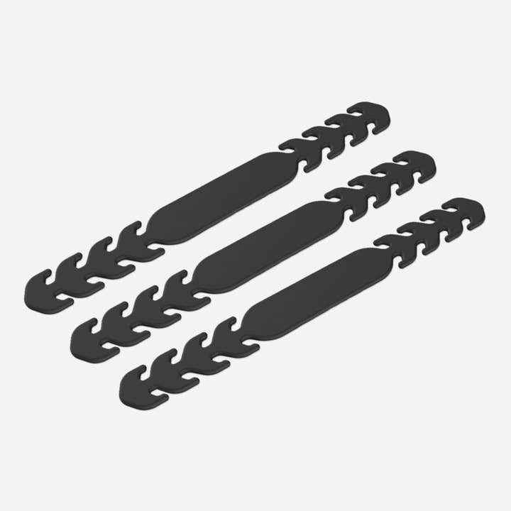 Pocket Square Clothing - Wholesale Earwarmers/Ear Muffs - Unisex - 3 Pack - Black Ear Saver