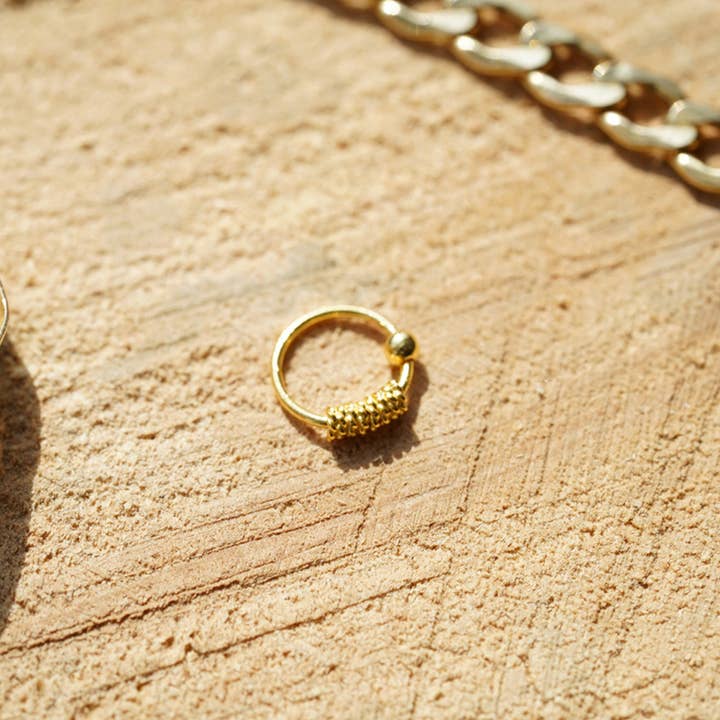 Urbiana – wholesale Nose ring – Sterling Silver Bali Nose Ring10