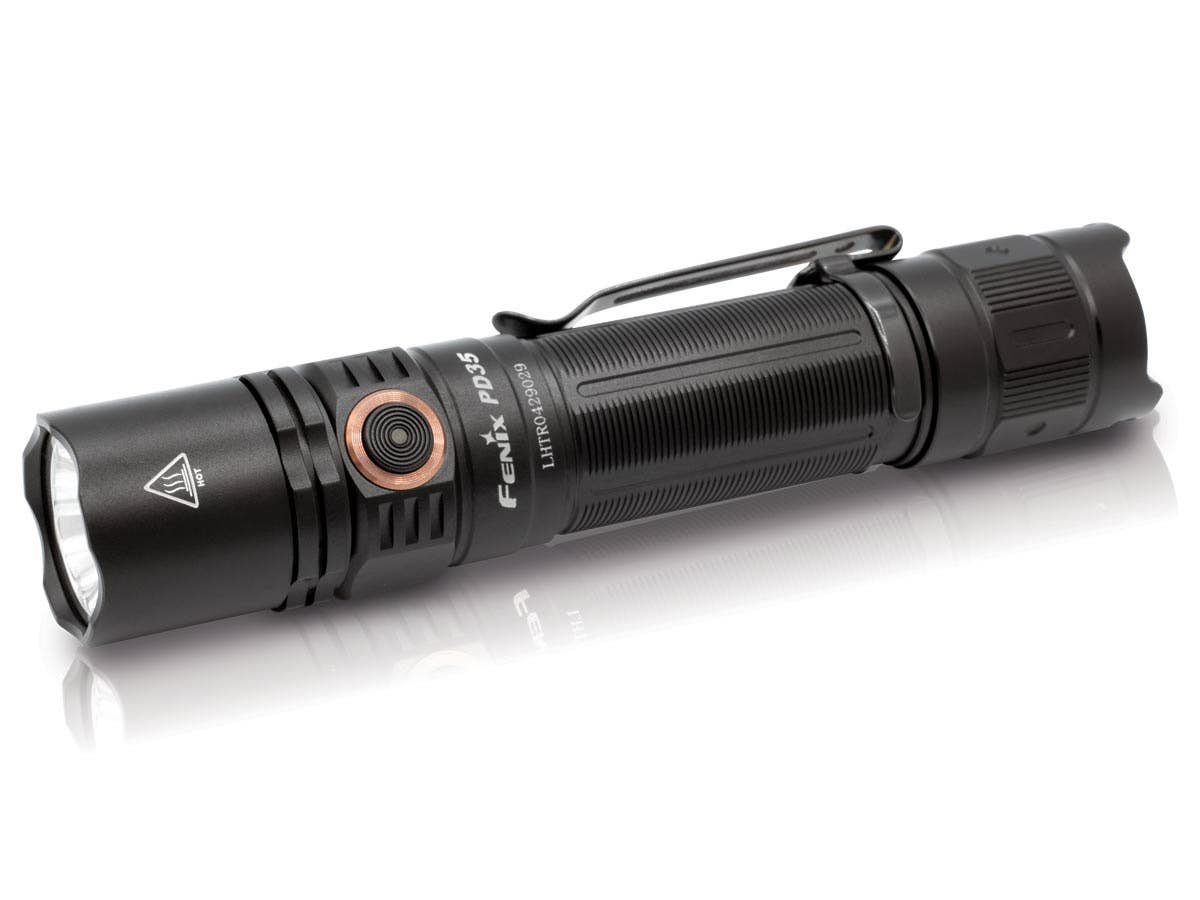 Benhalex - Wholesale Flashlight - Fenix PD35 V3.0 Flashlight, 1700 Lumens, Black #PD35V3