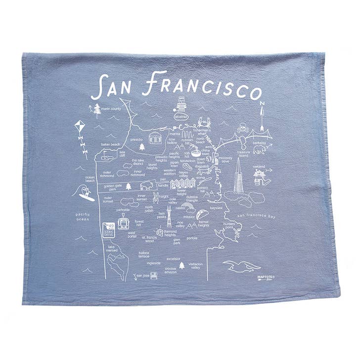 Maptote - Venta al por mayor Paños de cocina - Paño de cocina San Francisco1
