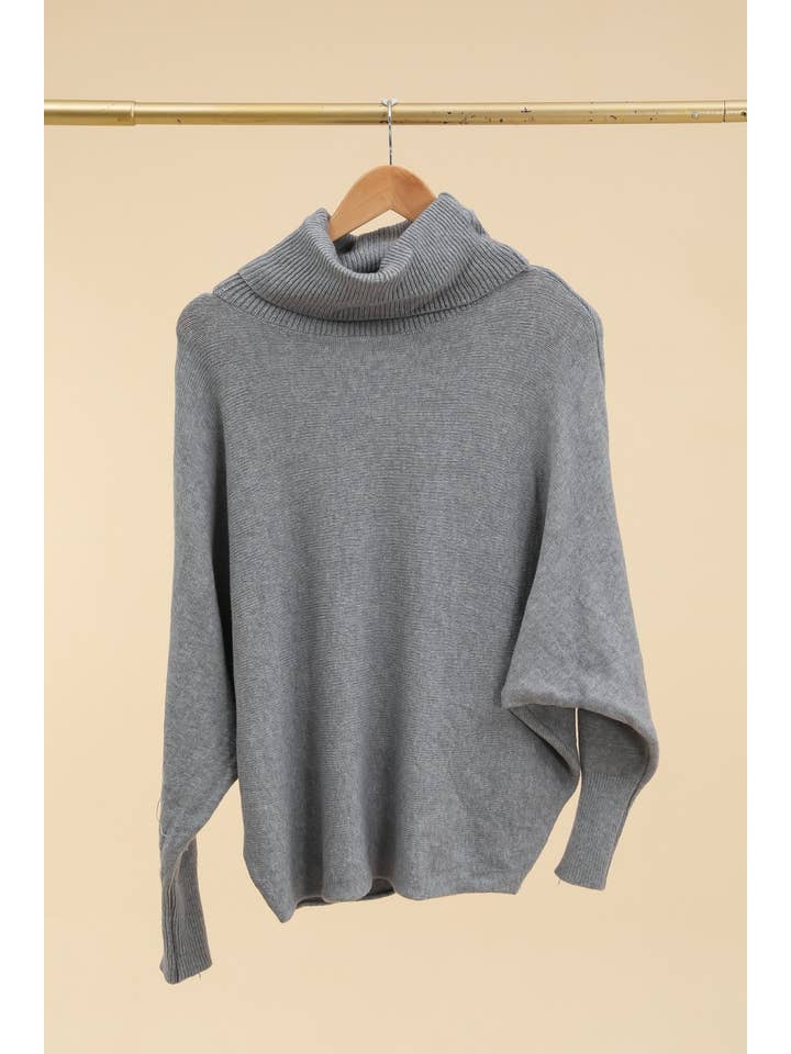 LÉA & LUC - Wholesale Knit Sweater - Women's - Turtleneck sweater REF. 6142