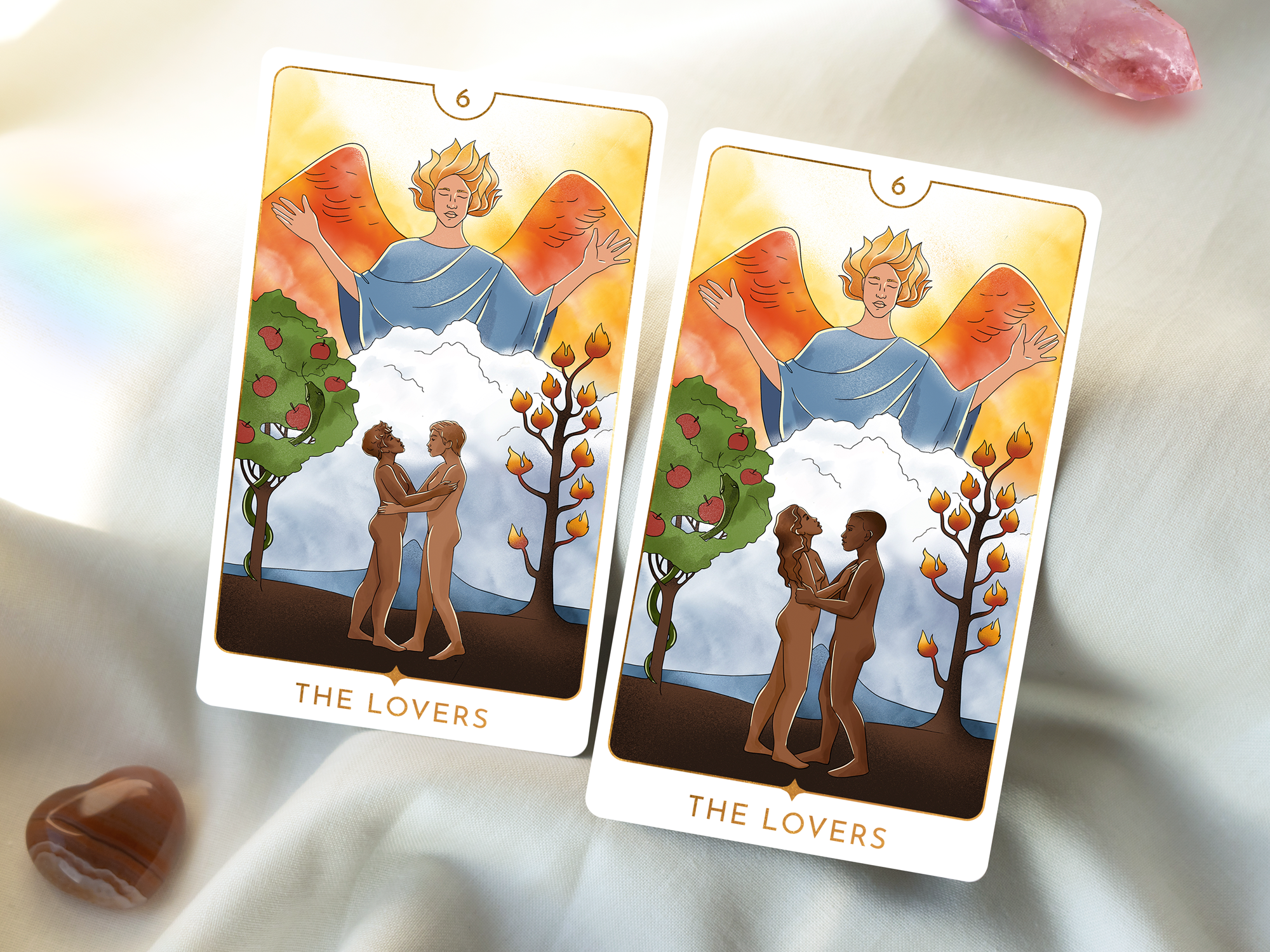 RYVE - Vente Cartes de tarot - Cartes de tarot Awaken avec guide - Jeu de tarot moderne6