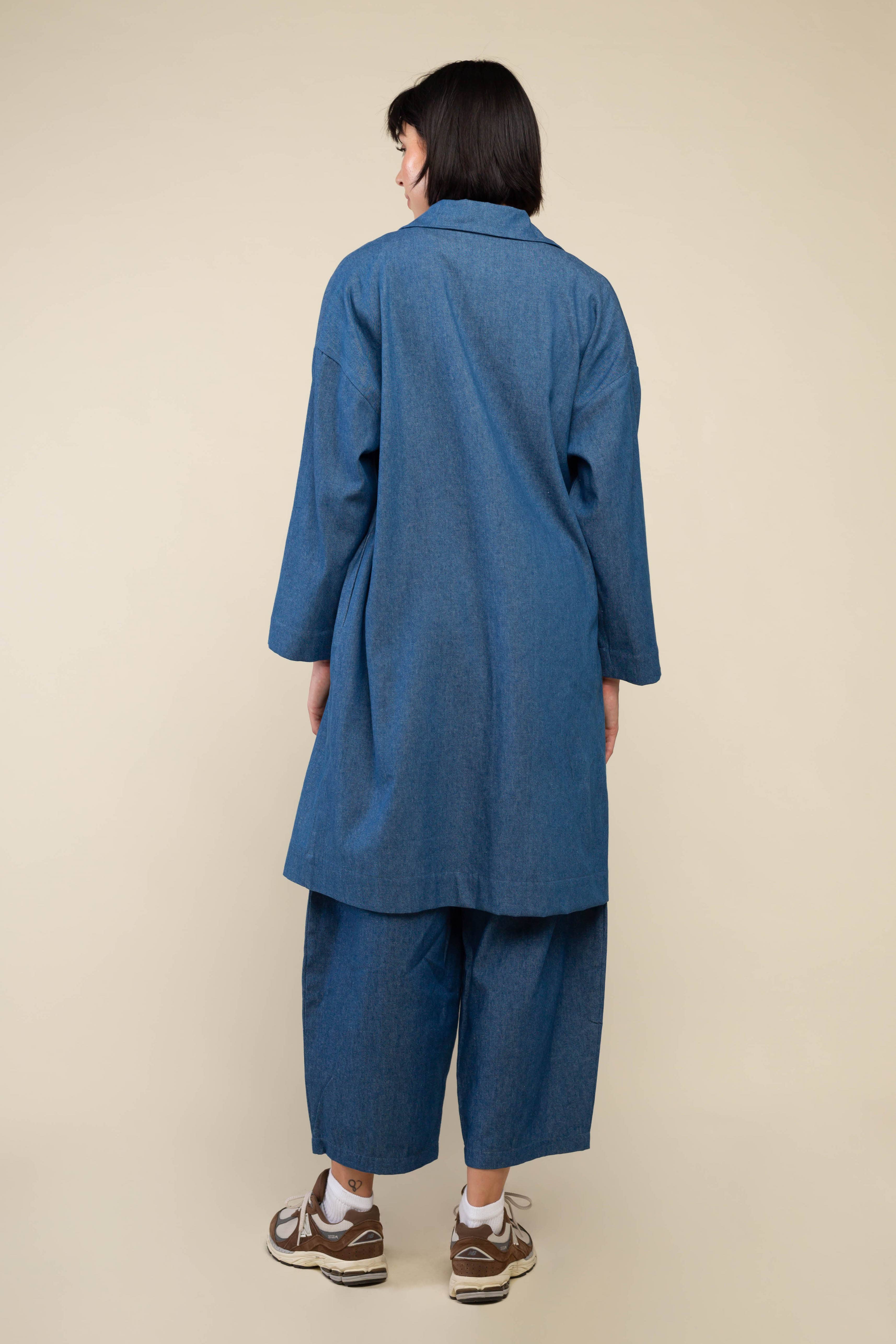 NLT - Wholesale Shirt Jacket/Shacket - Women's - Esme Denim Chore Overshirt2