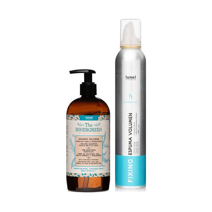 Shampoo volume+Volume Foam Pack per la vendita all'ingrosso da parte di LUNEL COSMETICS