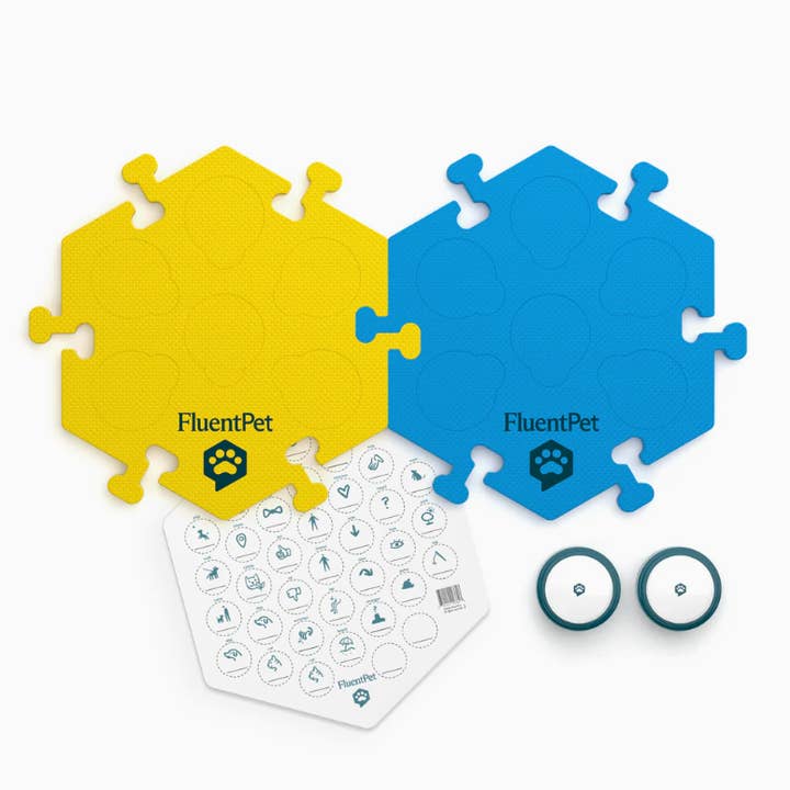 Tester Kit - Set of 2 Buttons and Hextiles for wholesale by FluentPet