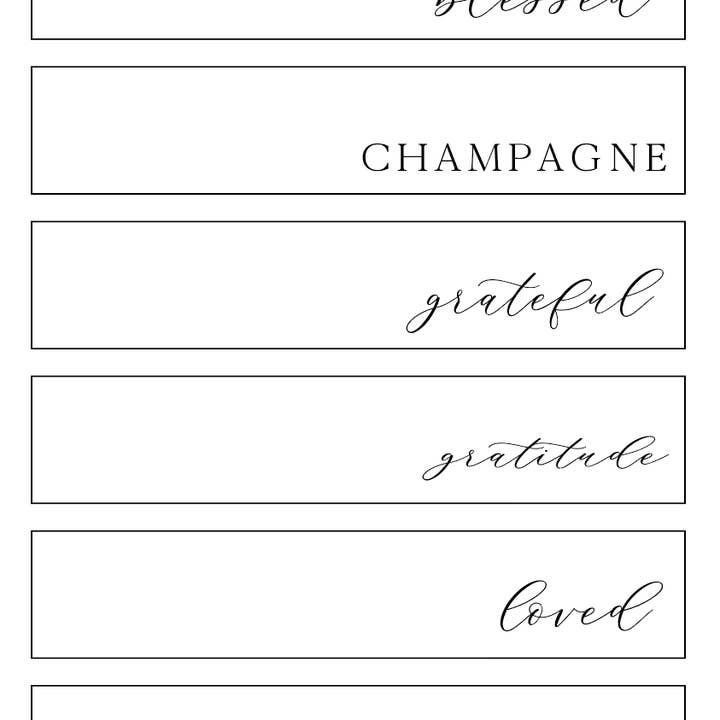 Brayden and Brooks - Wholesale Decorative Tabletop Object - Vintage Shutter Stick - Champagne1