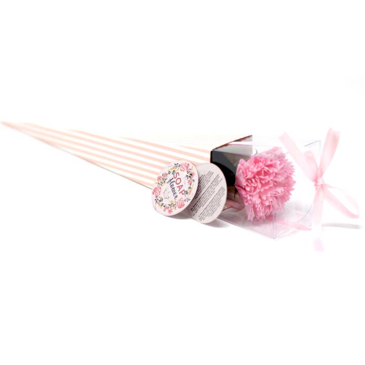 Ancient Wisdom - Wholesale Bath & Body Set - Soap Flower - Medium Carnation