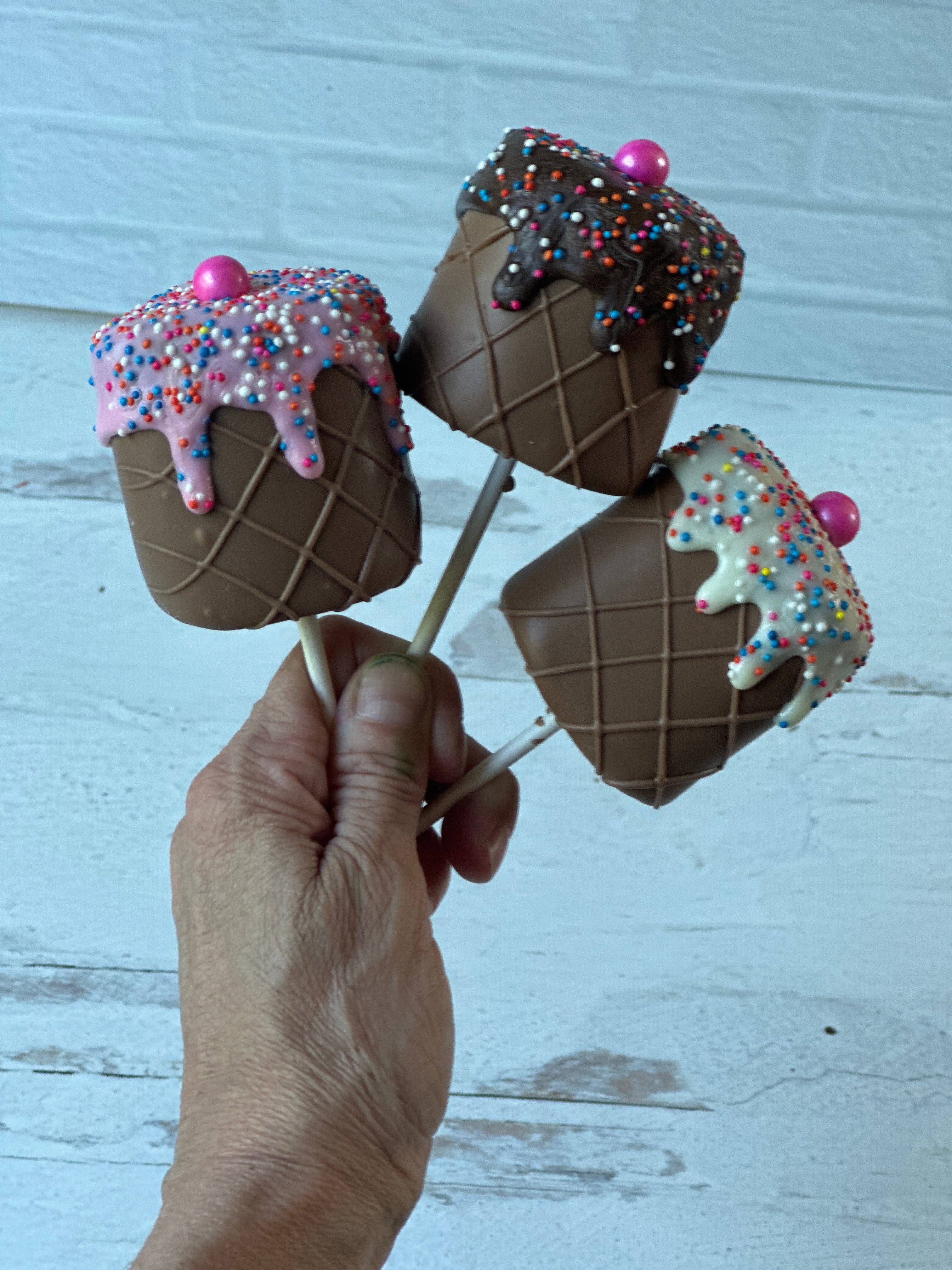 Chocolates Unlimited by Denise - Wholesale Chocolate Covered Sweets - Jumbo Chocolate Dipped Marshmallows9