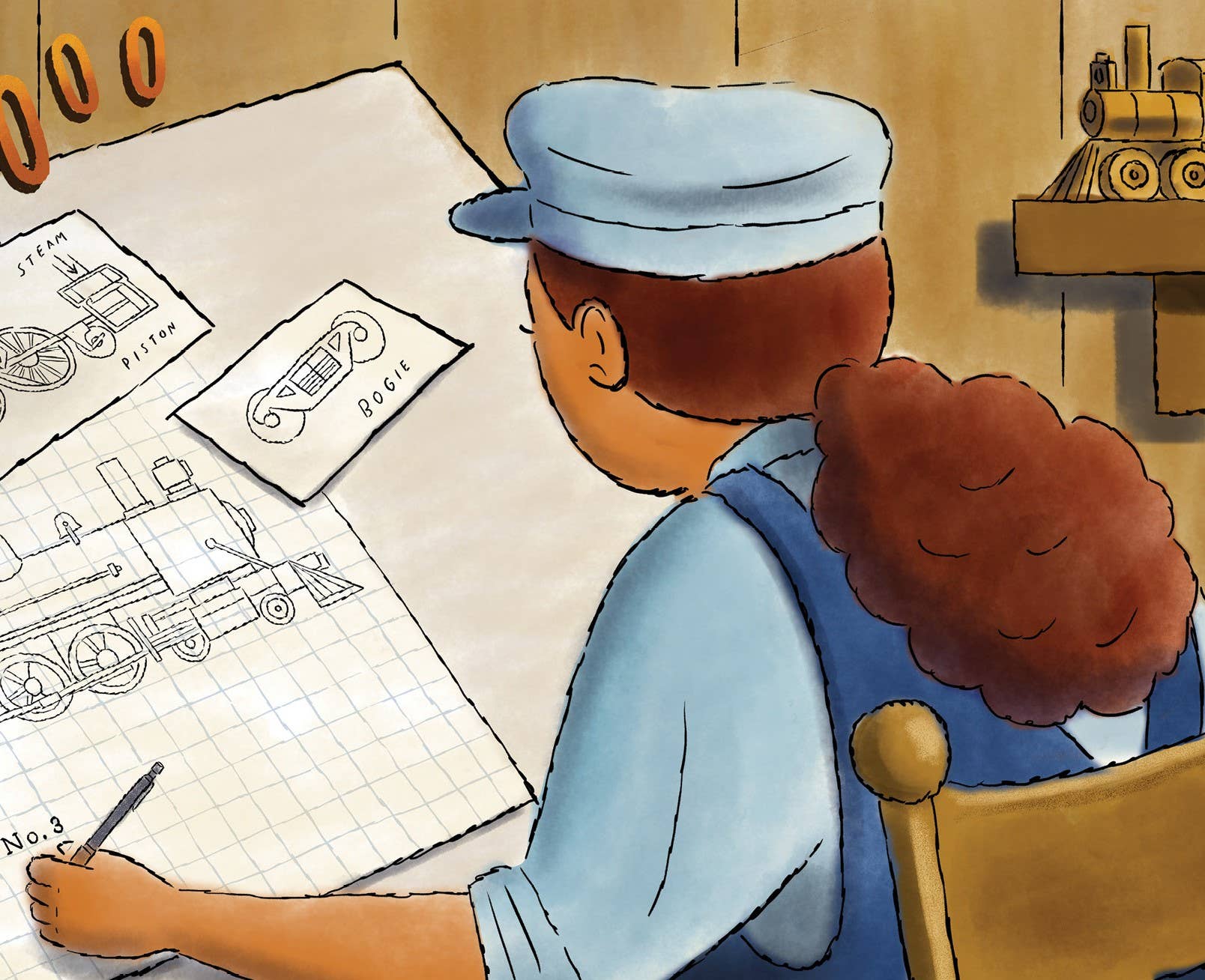 Sleeping Bear Press - Wholesale Book - Kids - Let's Build a Little Train Picture Book2