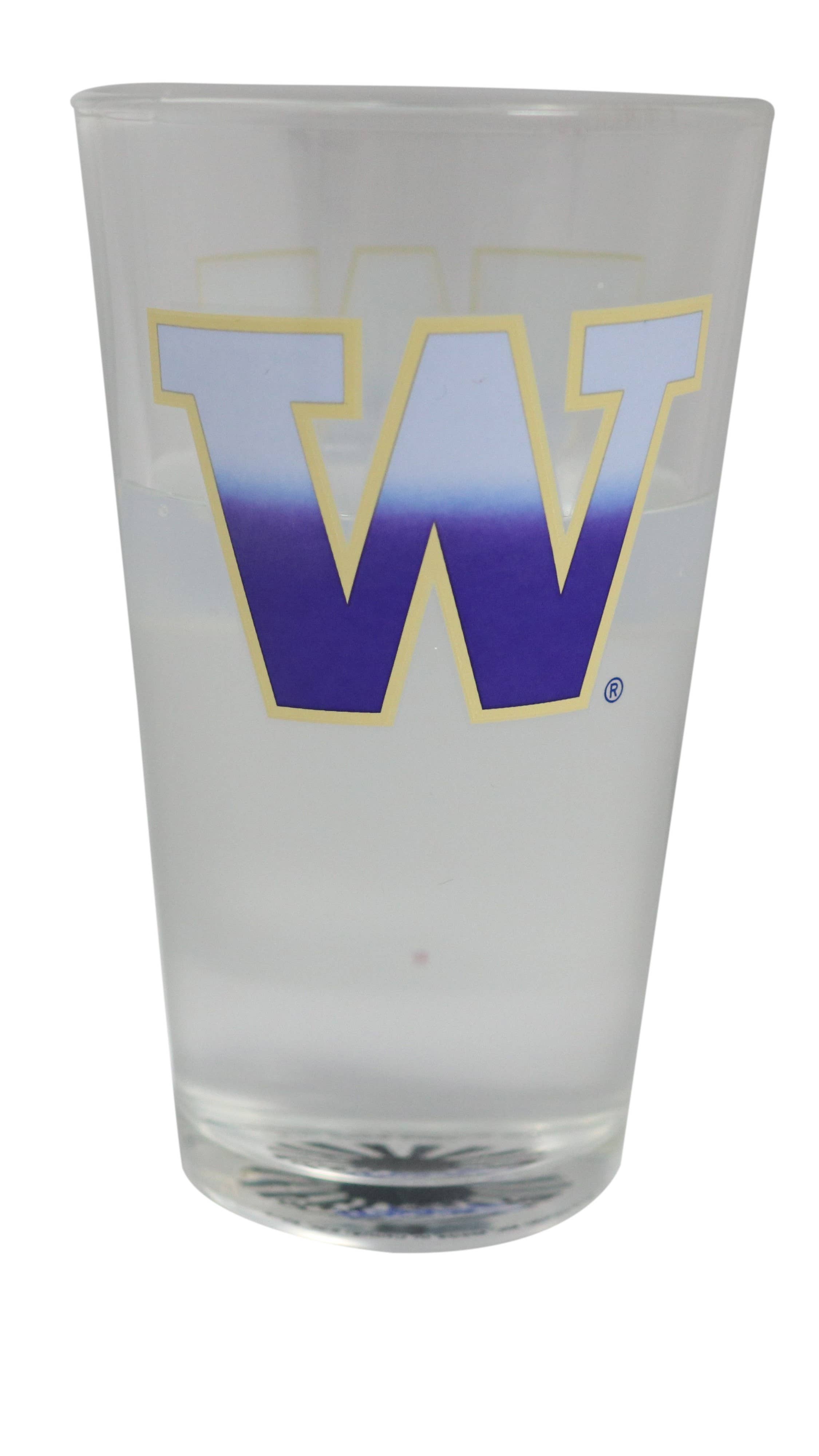 Sunkiss - Wholesale Drinking Glass/Cup - UW Huskies Color Changing Glass - Logo Changes Color6