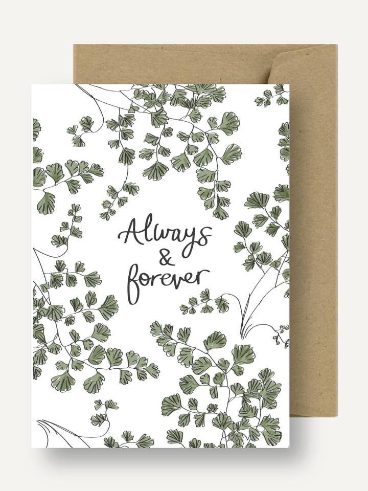 Alltid & För Evigt // 4-pack med kort för wholesale av treasureinventory