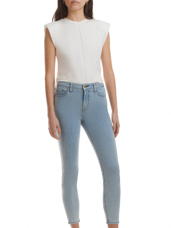 Cropped Skinny w/Fray Hem & C for wholesale by Jen7